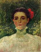 Frank Duveneck Portrait of Maggie Wilson oil painting artist